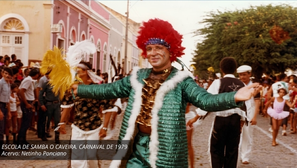 ESCOLA DE SAMBA O CAVEIRA. Carnaval de 1979. Acervo: Netinho Ponciano